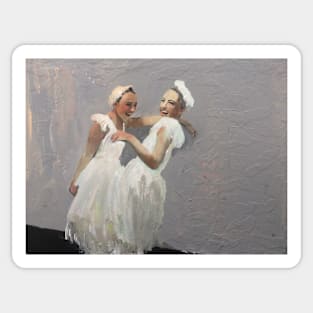 Ballet Dancers Sticker